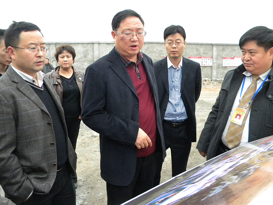 黄国清书记视察学校开现场会