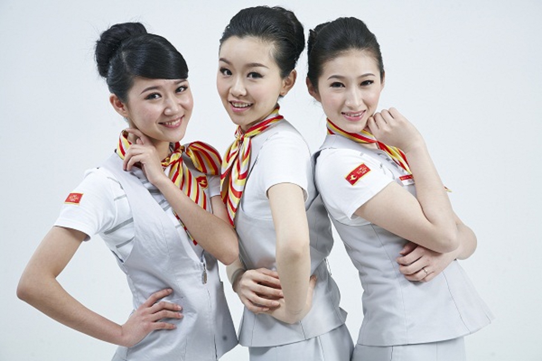 我校空乘服务培训